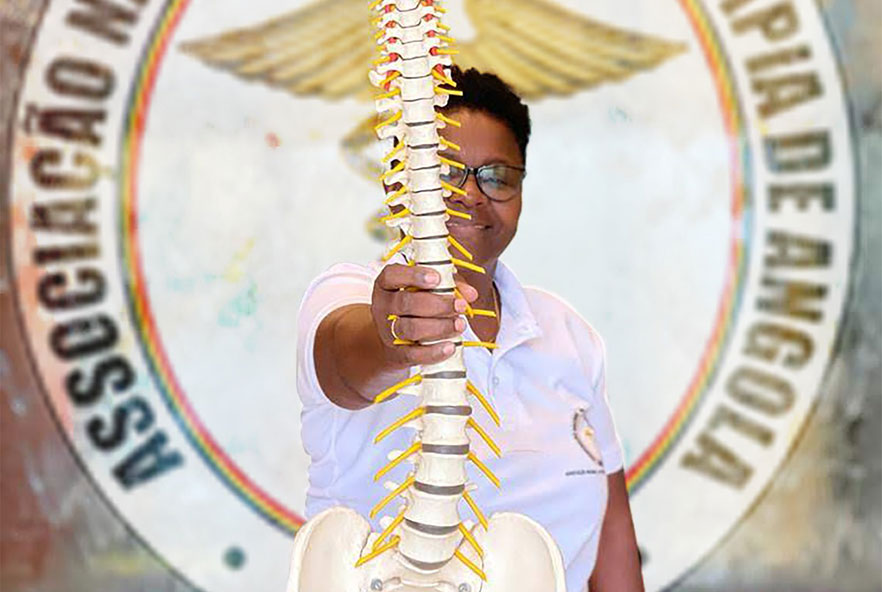 Photo of physiotherapist from National Association of Physiotherapists of Angola