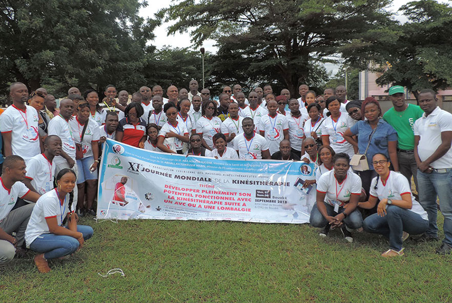 World PT Day 2018 in Ivory Coast