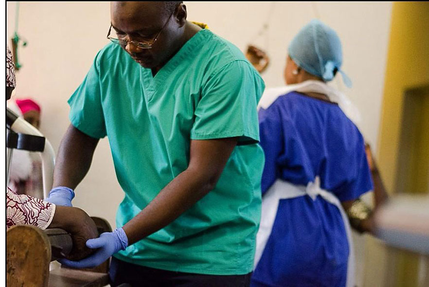Photo of physiotherapists in Sierra Leone