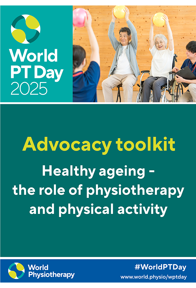 Thumbnail graphic for advocacy toolkit for World PT Day 2025