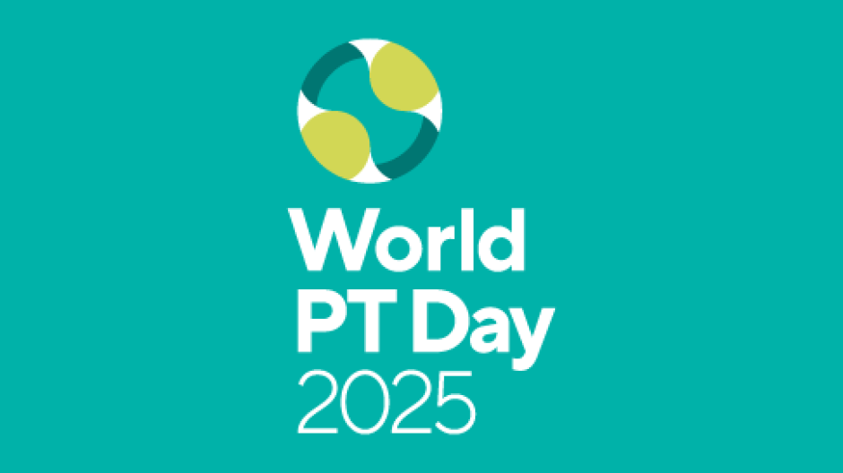 Logo for World PT Day 2025